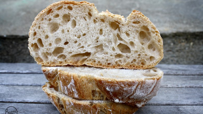 Vzdu&scaron;n&aacute; ciabatta s křupavou kůrkou, &copy; B&auml;ckerei Braun