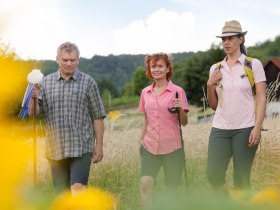 Pilgrims on the Way of St. James Weinviertel, &copy; Weinviertel Tourismus / Lahofer