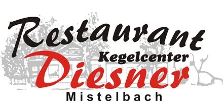 Logo restaurace a bowlingov&eacute;ho centra Diesner v Mistelbachu.