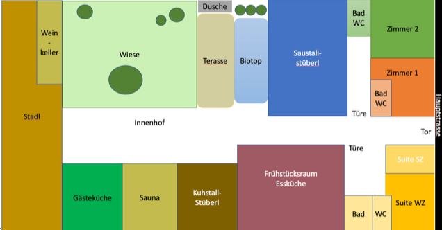 Grundriss, © Auszeit und mehr
