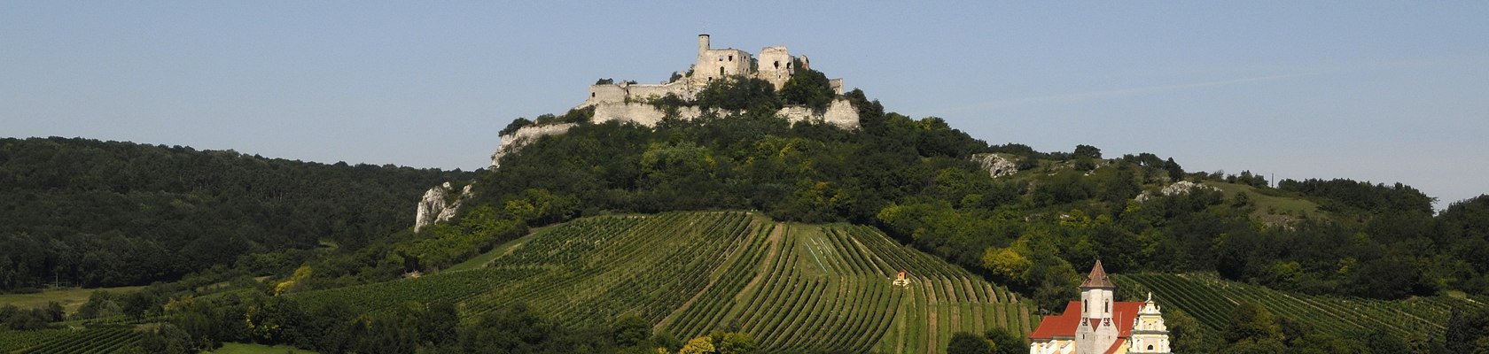 Falkenstein im Sommer, © Weinviertel Tourismus / Mandl